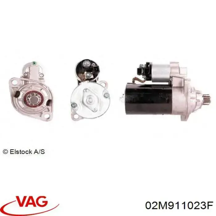 Купить 02M911023F VAG Стартер