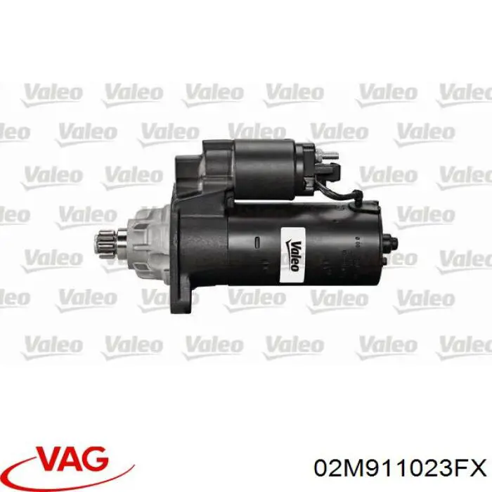 Стартер 02M911023FX VAG