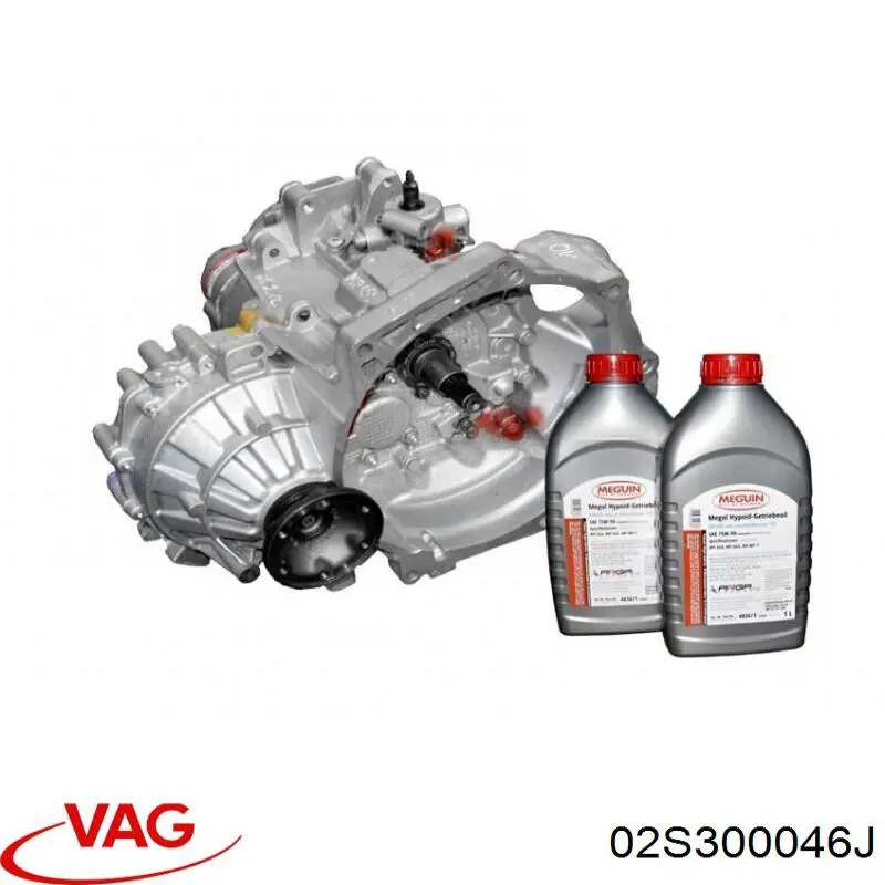 Коробка переключения передач VAG 02S300046J цена, от 421.73 USD