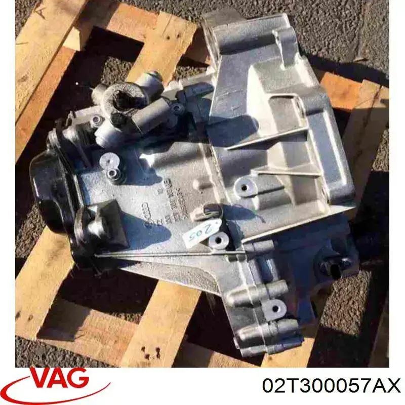Коробка переключения передач VAG 02T300057AX цена, от 823.50 USD
