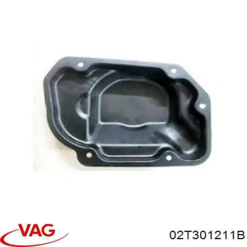 Крышка коробки передач задняя 02T301211C VAG