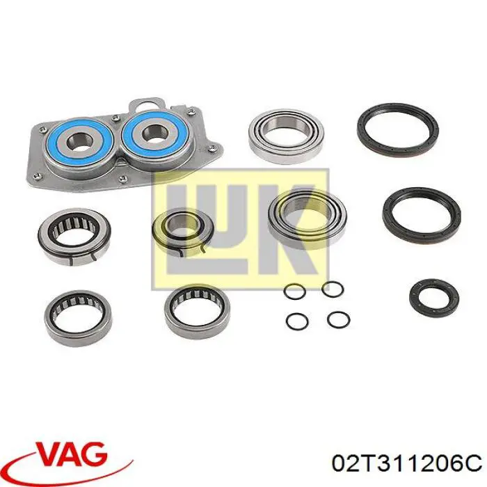 Подшипник КПП 02T311206C VAG