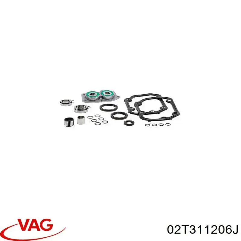 Подшипники коробки передач КПП VAG 02T311206J цена, от 96.88 USD