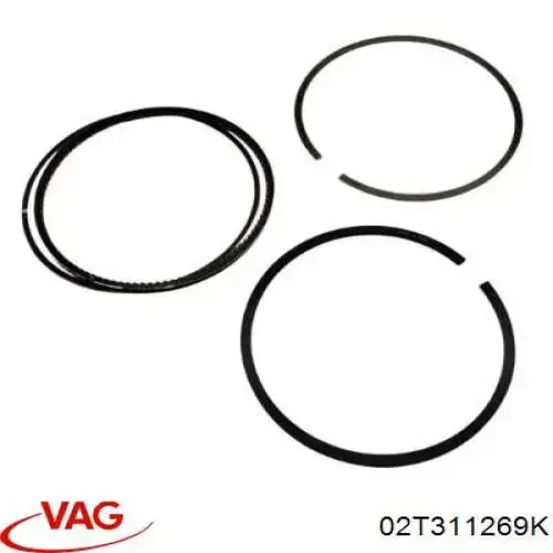 Кольцо синхронизатора VAG 02T311269K цена, от 3039.75 UAH