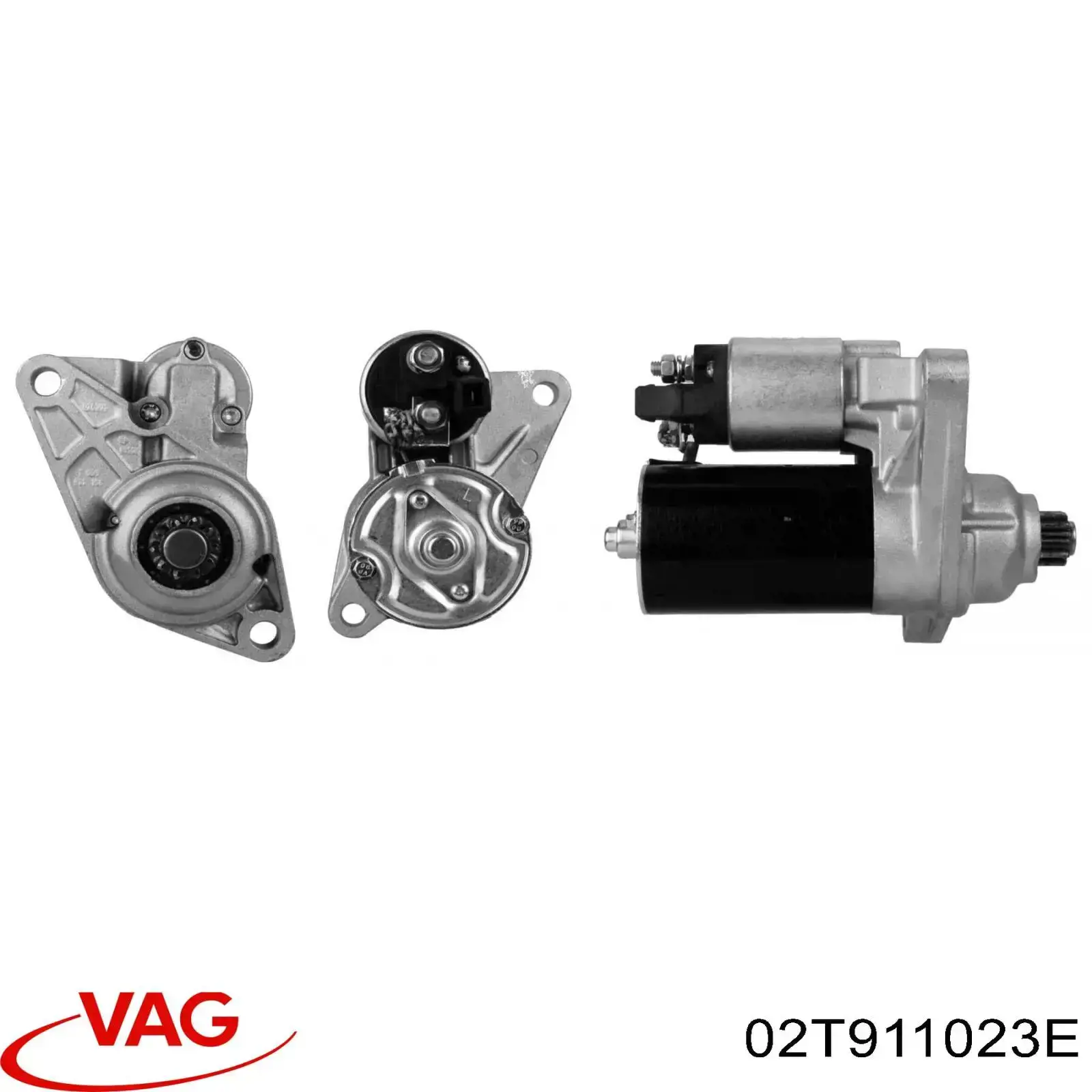 Стартер двигателя VAG 02T911023E