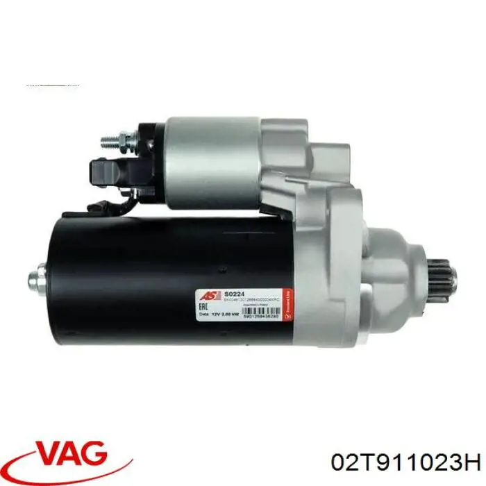Стартер 02T911023H VAG