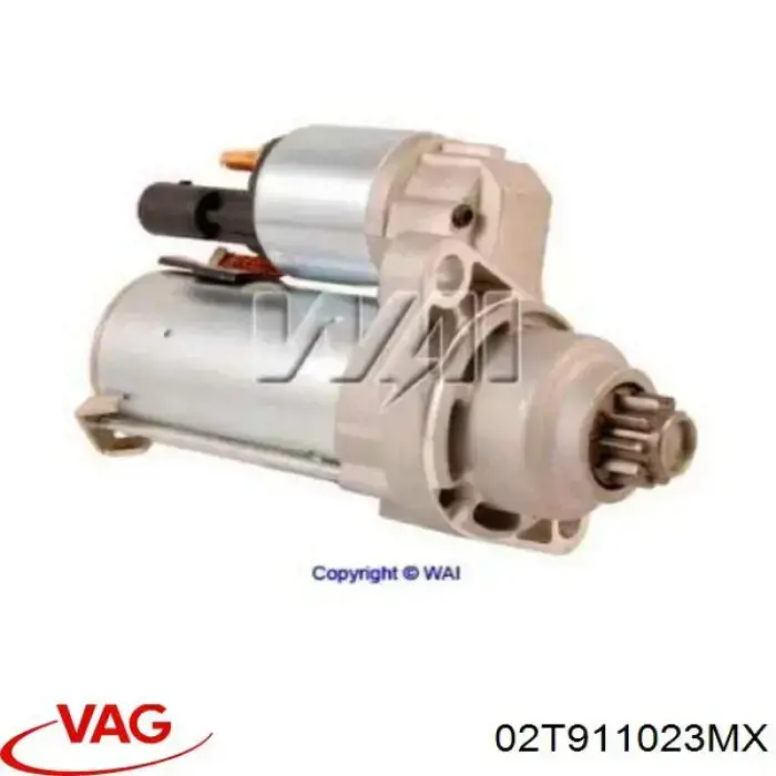 02T911023MX VAG Стартер автомобиля