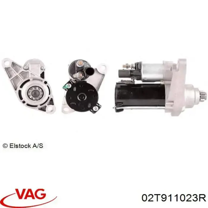 Стартер VAG 02T911023R цена, от 22.60 USD