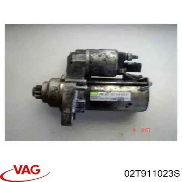 Motor de arranco 02T911023S VAG