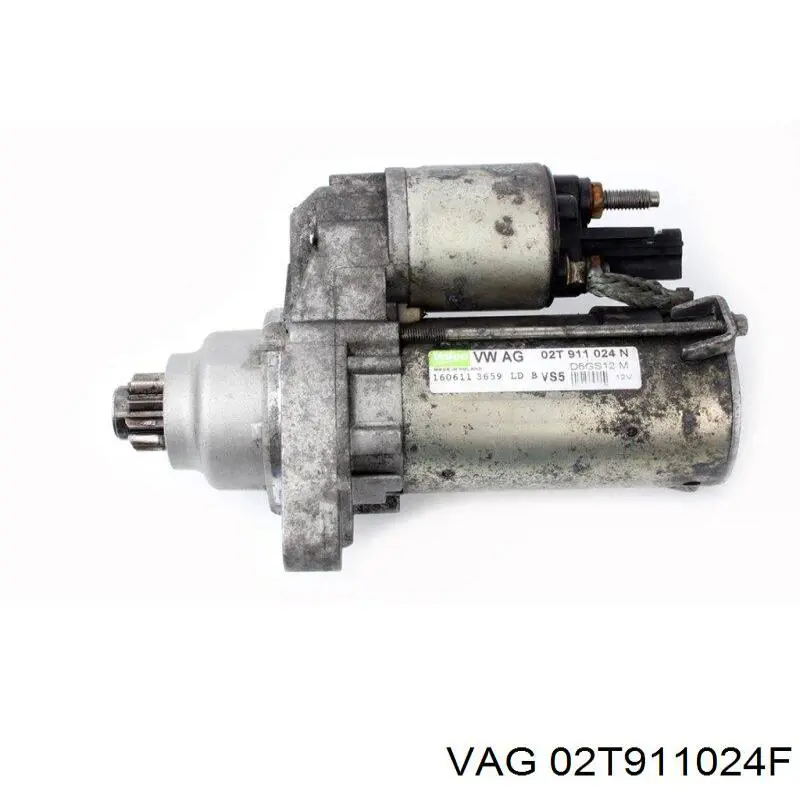 Стартер VAG 02T911024F цена, от 549.53 USD