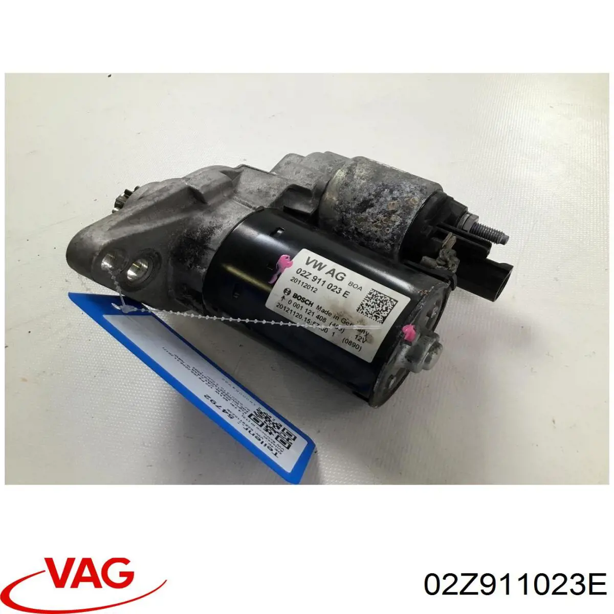 Стартер 02Z911023E VAG