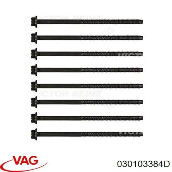 Болт головки блока цилиндров, ГБЦ VAG 030103384D цена, от 2.86 USD