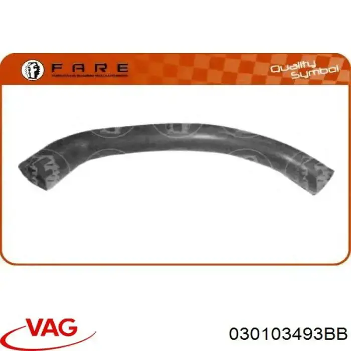 Патрубок вентиляции картерных газов 030103493BB VAG