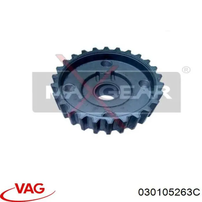 Звездочка привода коленвала 030105263C VAG