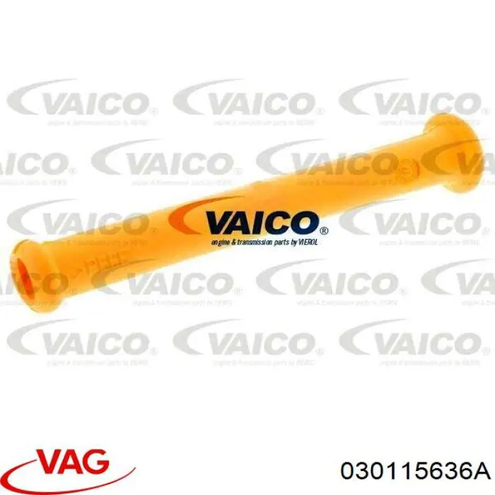Направляюча щупа-індикатора рівня масла в двигуні 030115636A VAG/Seat