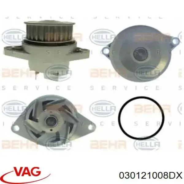 Водяной насос VAG 030121008DX