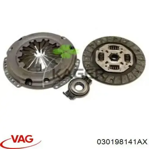 Комплект сцепления (3 части) VAG 030198141AX цена, от 61.23 USD
