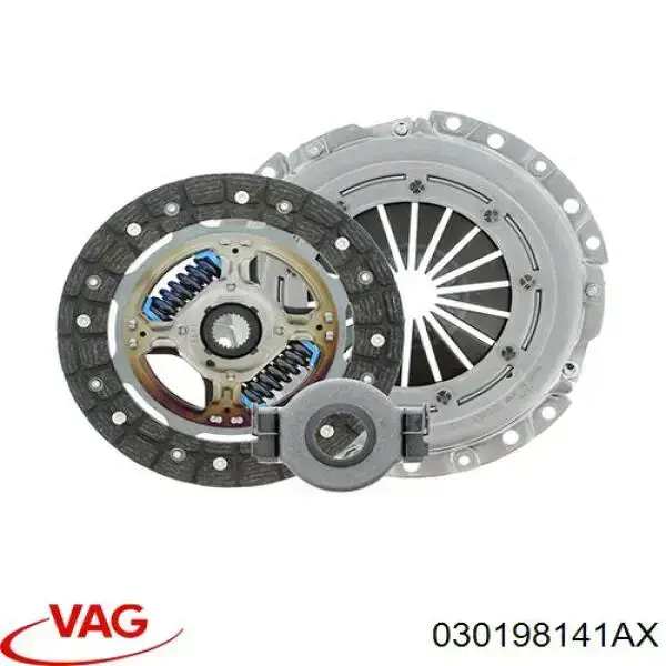 Купить 030198141AX VAG Комплект сцепления (диск, корзина, подшипник)