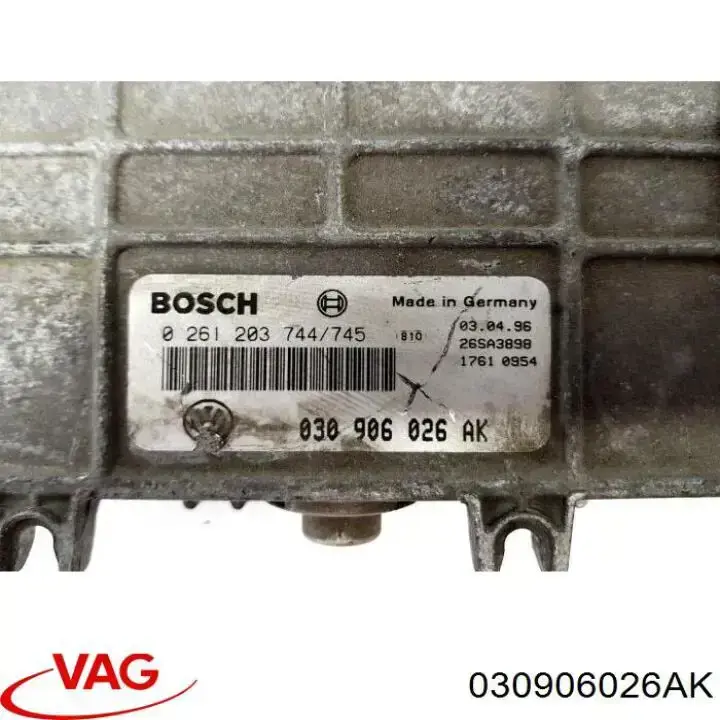 030997026BX VAG Мозги двигателя