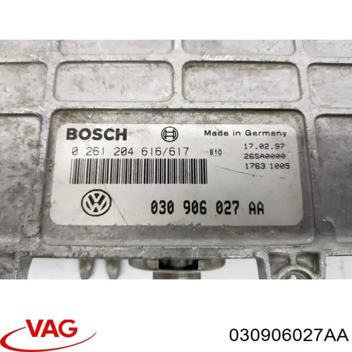ЭБУ двигателем VAG 030997027X цена, от 16.99 USD