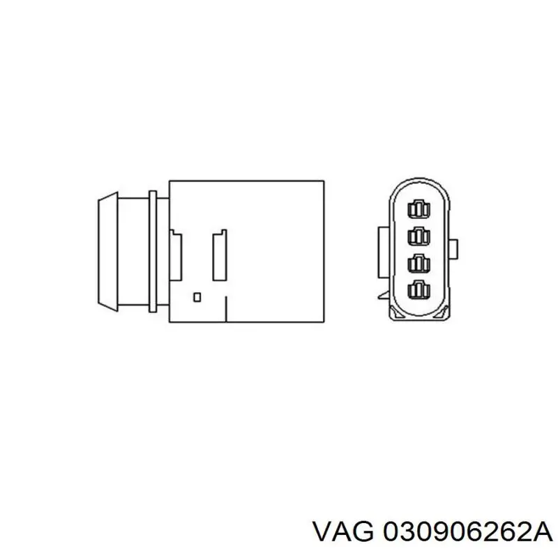 Датчик кислорода после катализатора 030906262A VAG