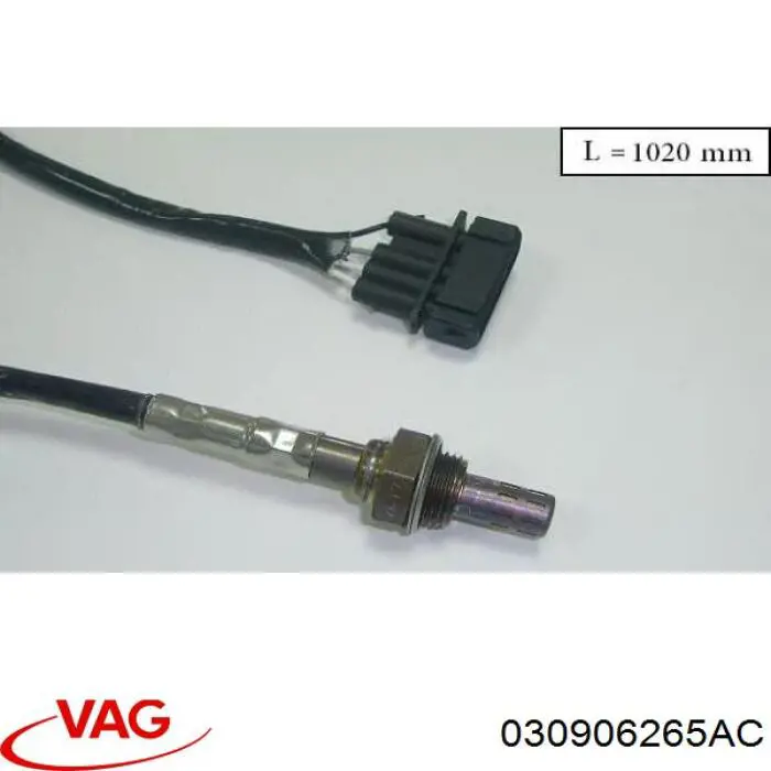Лямбдазонд, датчик кислорода после катализатора VAG 030906265AC цена, от 23.74 USD