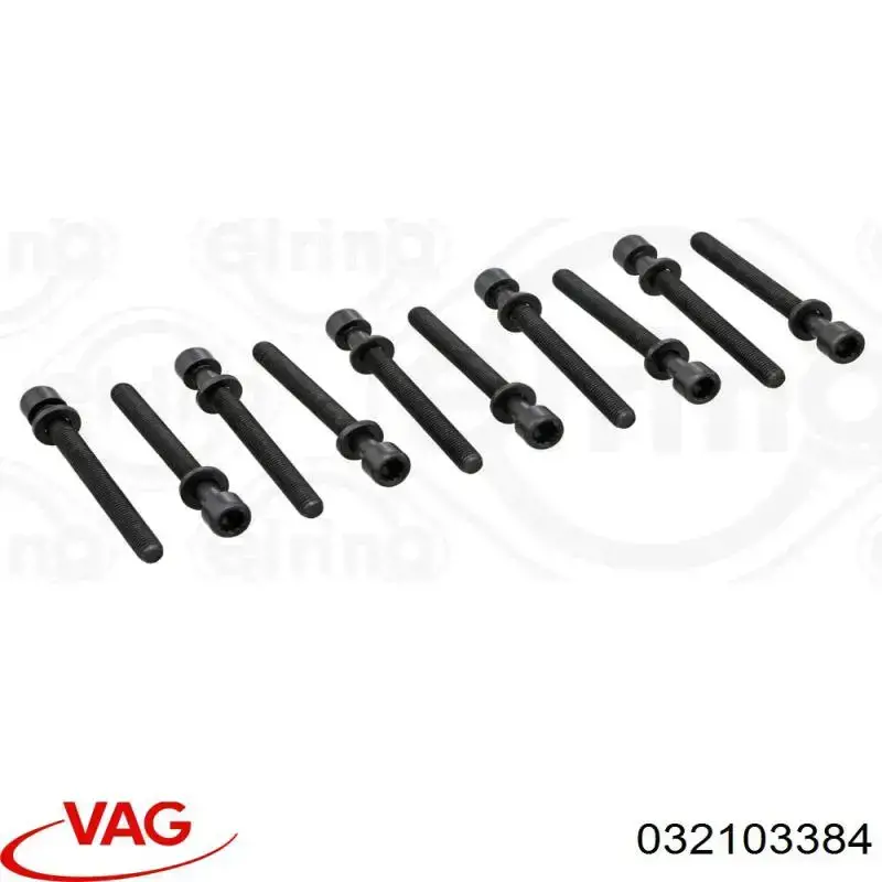 Болт головки блока цилиндров, ГБЦ VAG 032103384 цена, от 2.07 USD