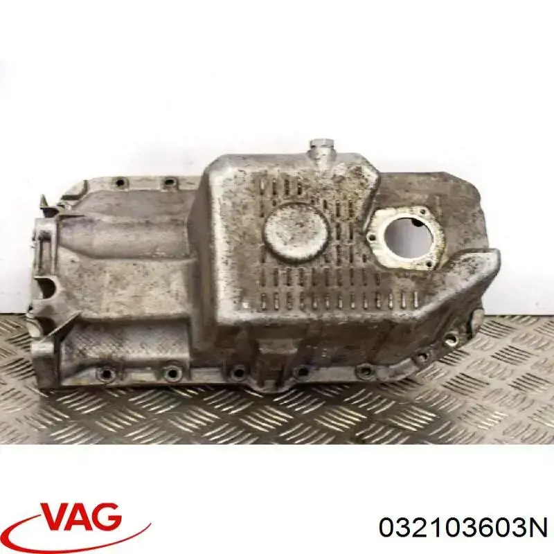 032103603N VAG panela de óleo de cárter do motor