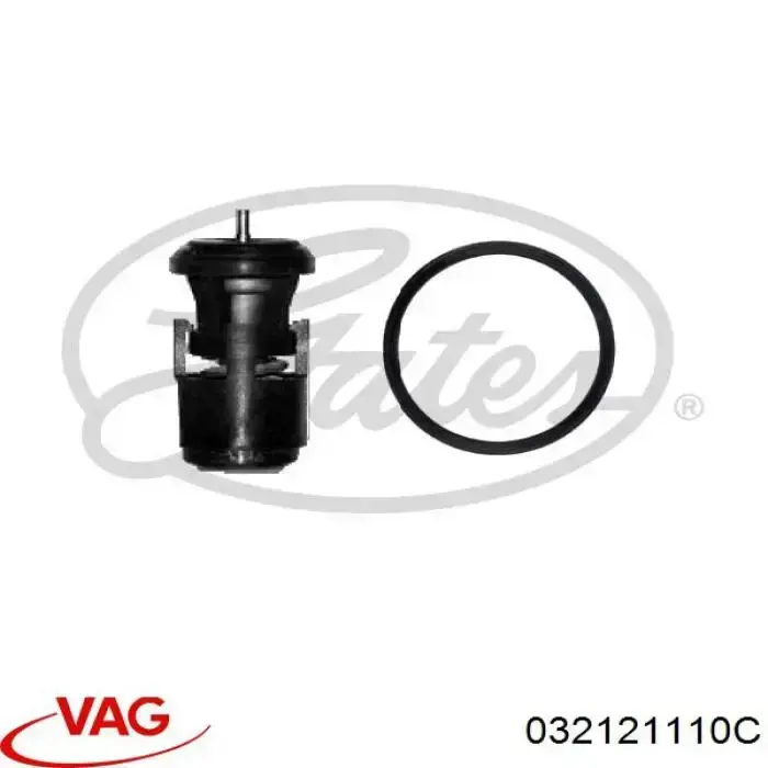 Термостат в корпусе VAG 032121110C цена, от 12.61 USD