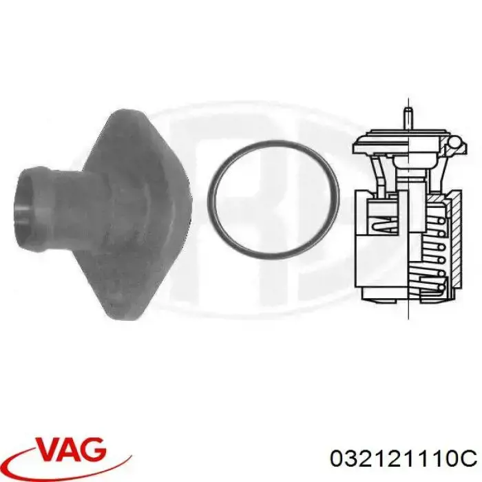 Купить 032121110C VAG Автомобильный термостат