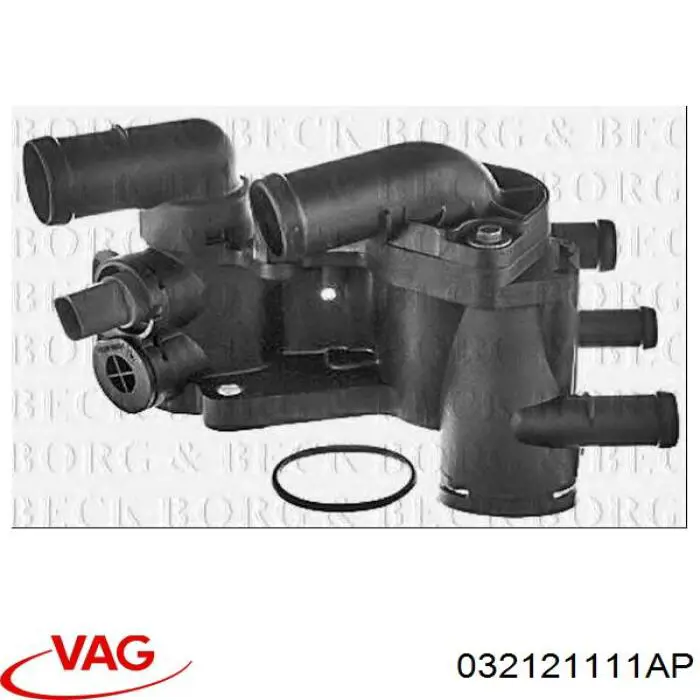 Кожух термостата VAG 032121111AP цена, от 12.67 USD