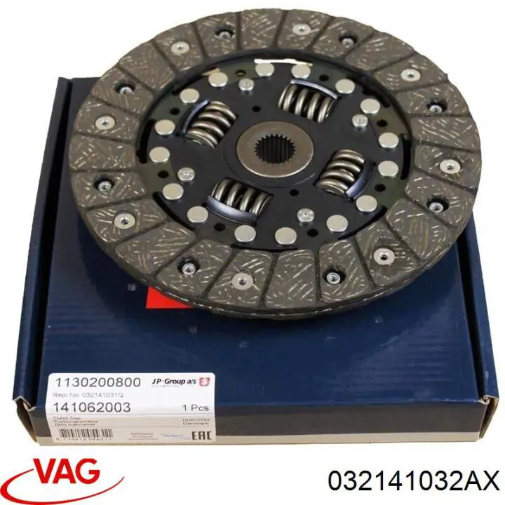 Диск сцепления VAG 032141032AX цена, от 24.04 USD