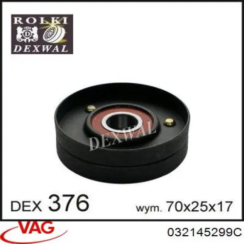 Купить 032145299C VAG Натяжной ролик
