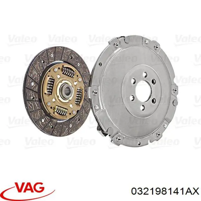 Купить 032198141AX VAG Комплект сцепления (диск, корзина, подшипник)