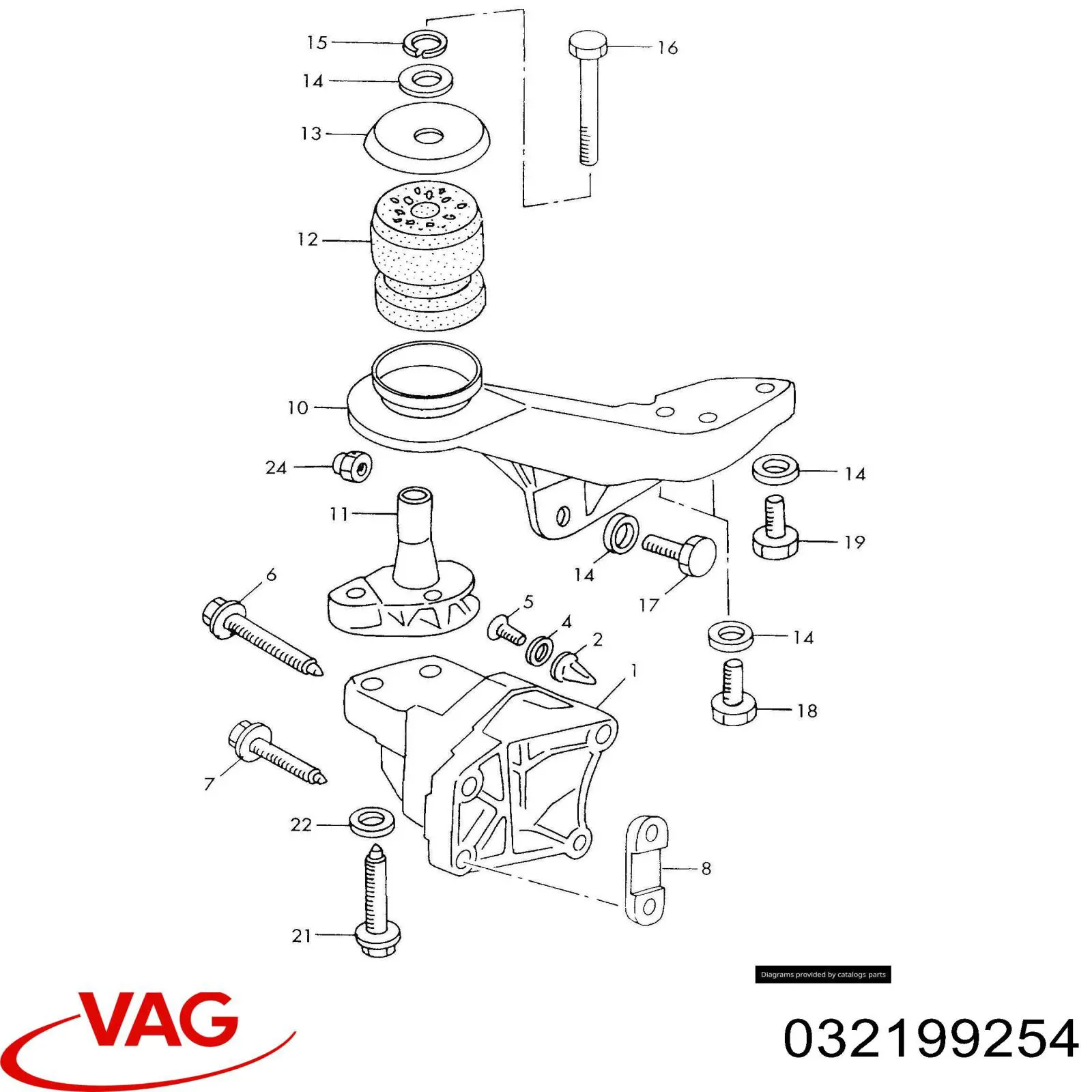  VAG 032199254 цена, от 1.65 USD