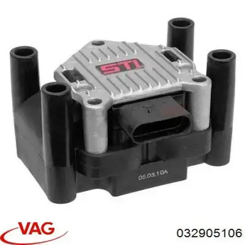 032905106 VAG Катушка зажигания