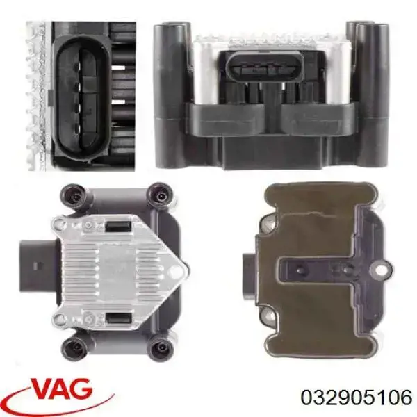 Купить 032905106 VAG Катушка зажигания