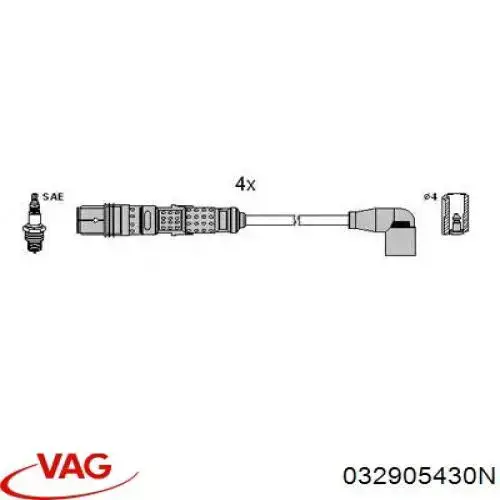 Провода зажигания VAG 032905430N цена, от  