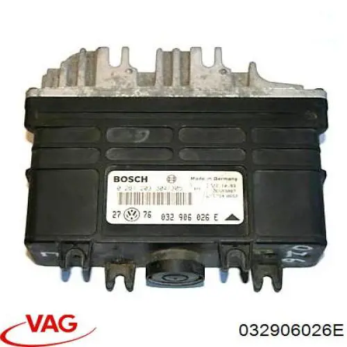 Блок управления двигателем 032906026E VAG