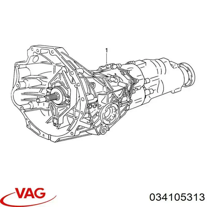 Сцепление 034105313 VAG