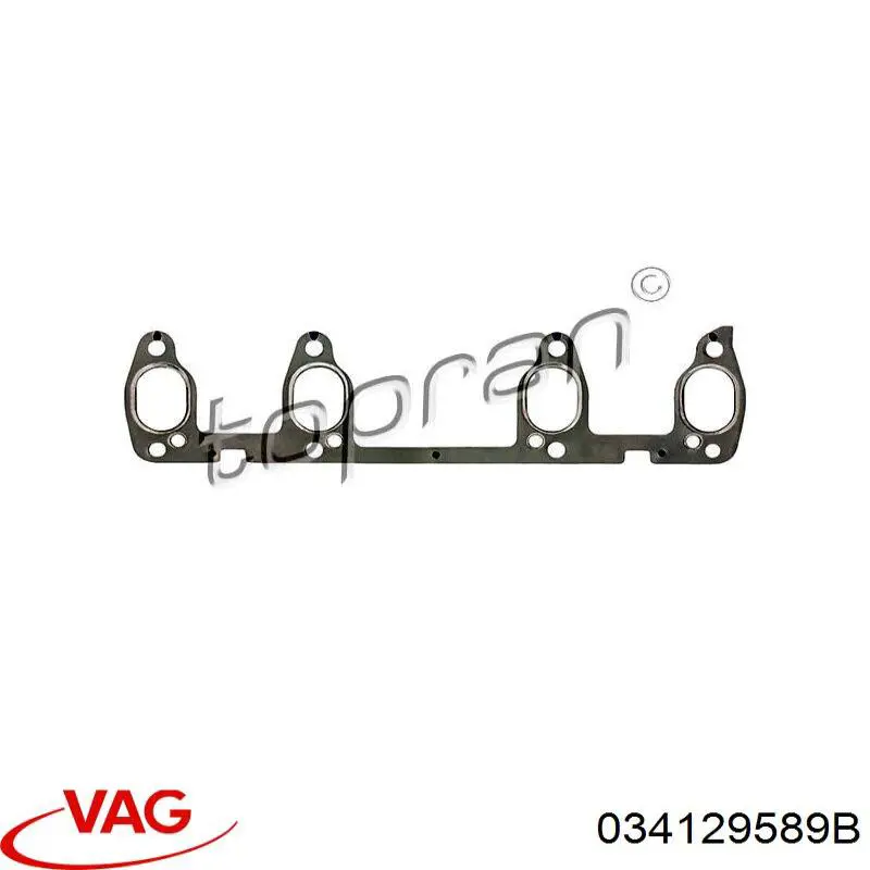 Купить 034129589B VAG Прокладка коллектора
