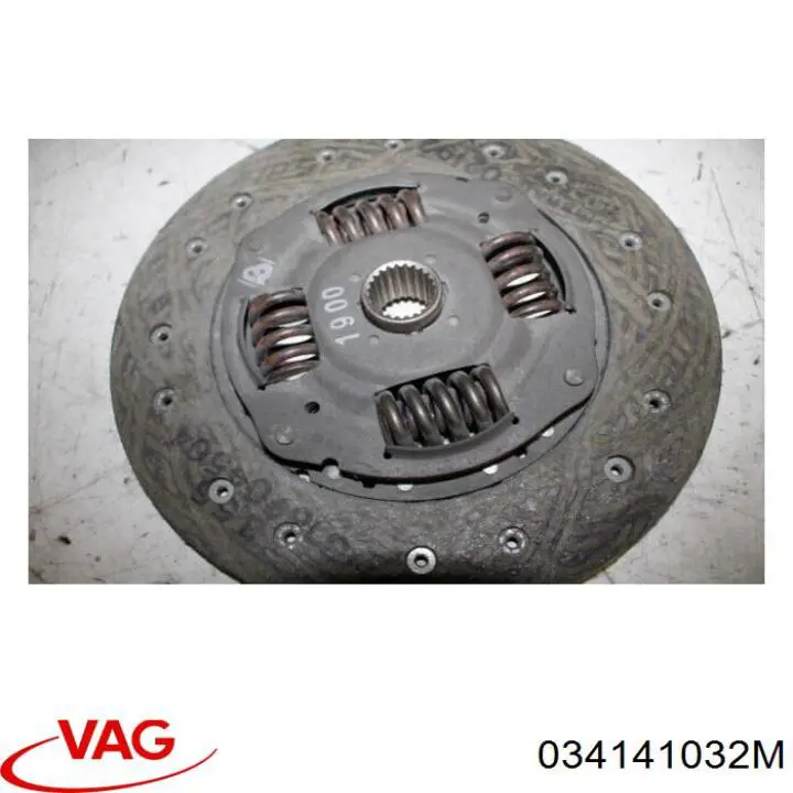 Диск сцепления 034141032M VAG
