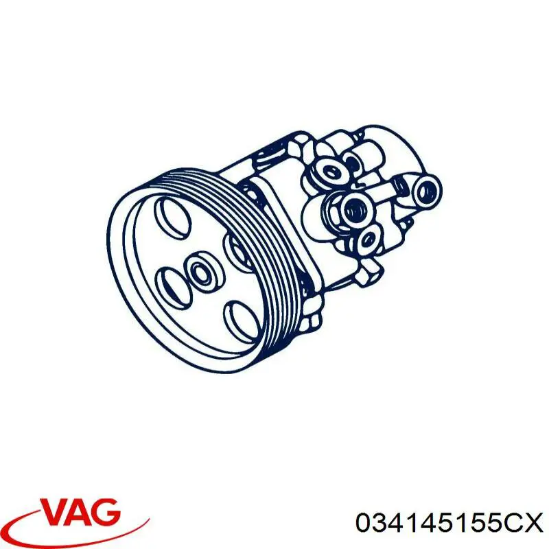 Купить 034145155CX VAG Насос рулевого управления