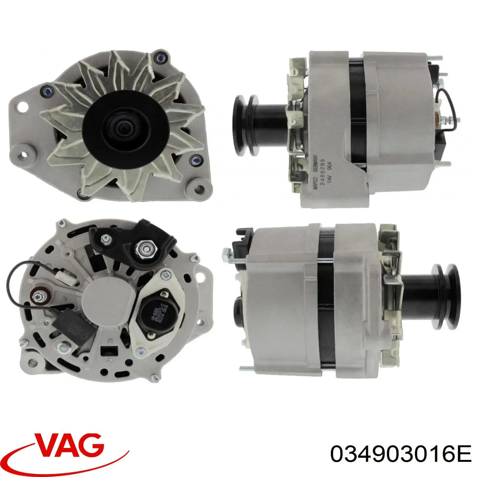 Купить 034903016E VAG Генератор
