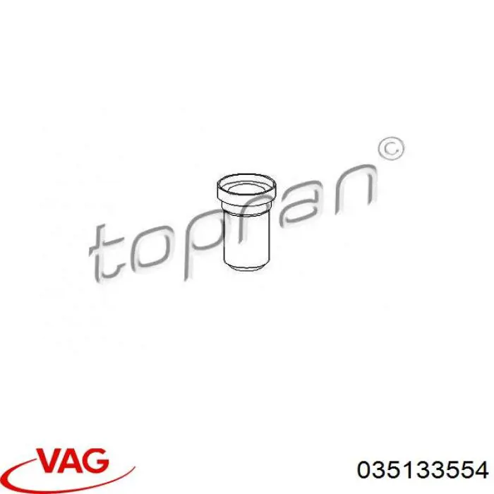 035133554 VAG Кольцо форсунки инжектора, посадочное