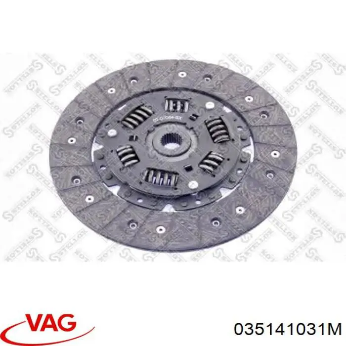 Диск сцепления VAG 035141031M цена, от 389.52 USD