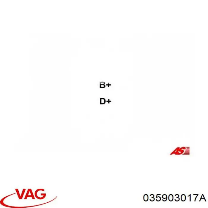 Генератор 035903017A VAG