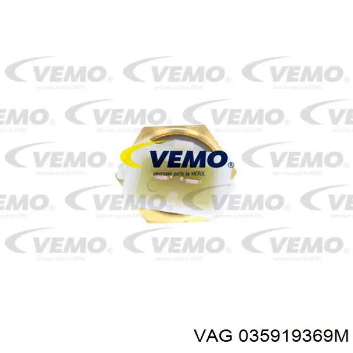 Купить 035919369M VAG Датчик температуры охл.жидкости, на прибор