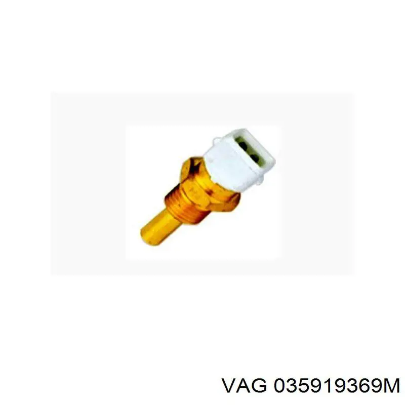 Датчик температуры охлаждающей жидкости, на приборе 035919369M VAG