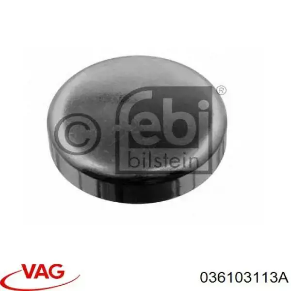 Tampão CBC/do bloco de cilindros 036103113A VAG